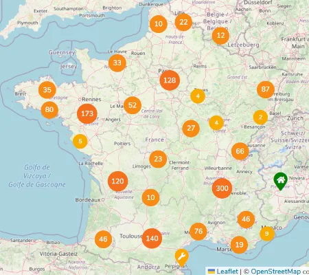 Carte de france des habitats participatifs
Lien vers: HPFCartographie